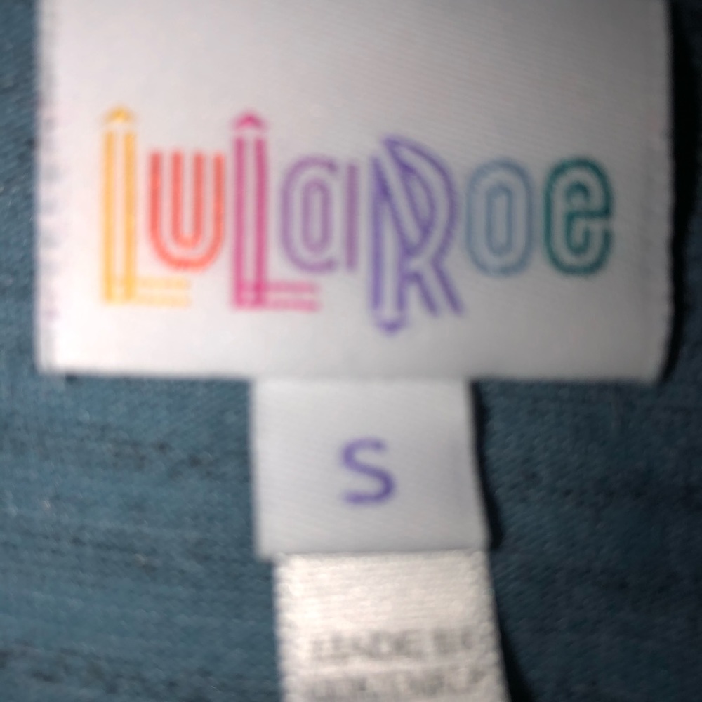 LuLaRoe blue small shirt